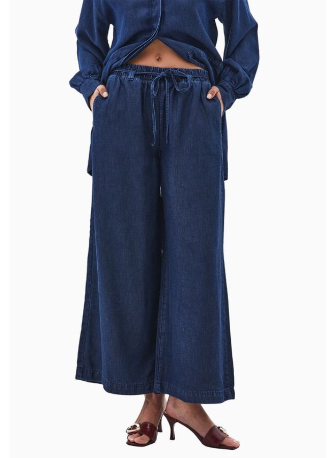 OXXO Wide-Leg Denim Pants - Image 4